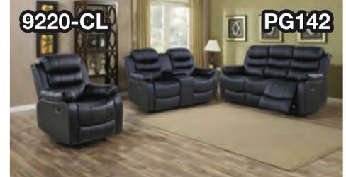 Brand New 2 pce Sofa recliner Set For $899$ financing available no credit check 40$ down