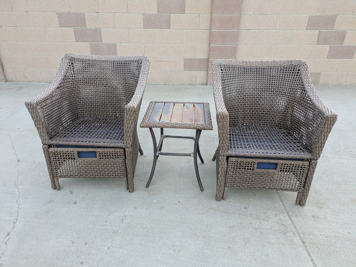 Rattan Patio Furniture With Table
