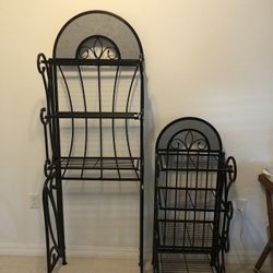 Heavy Solid Metal  Matching Shelving 