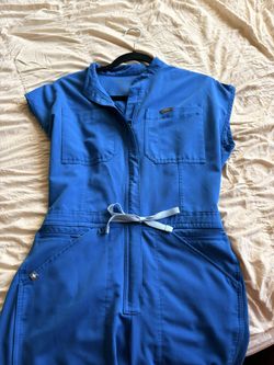 Royal Blue FIGS Scrub Jumpsuit