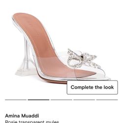 Amina Muaddi Rosie heels 