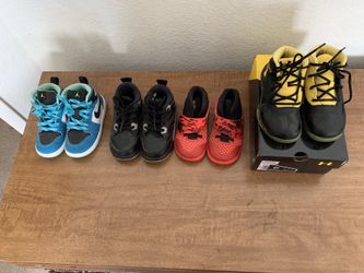 Kids shoes size 7c 8c Nike adidas Jordan
