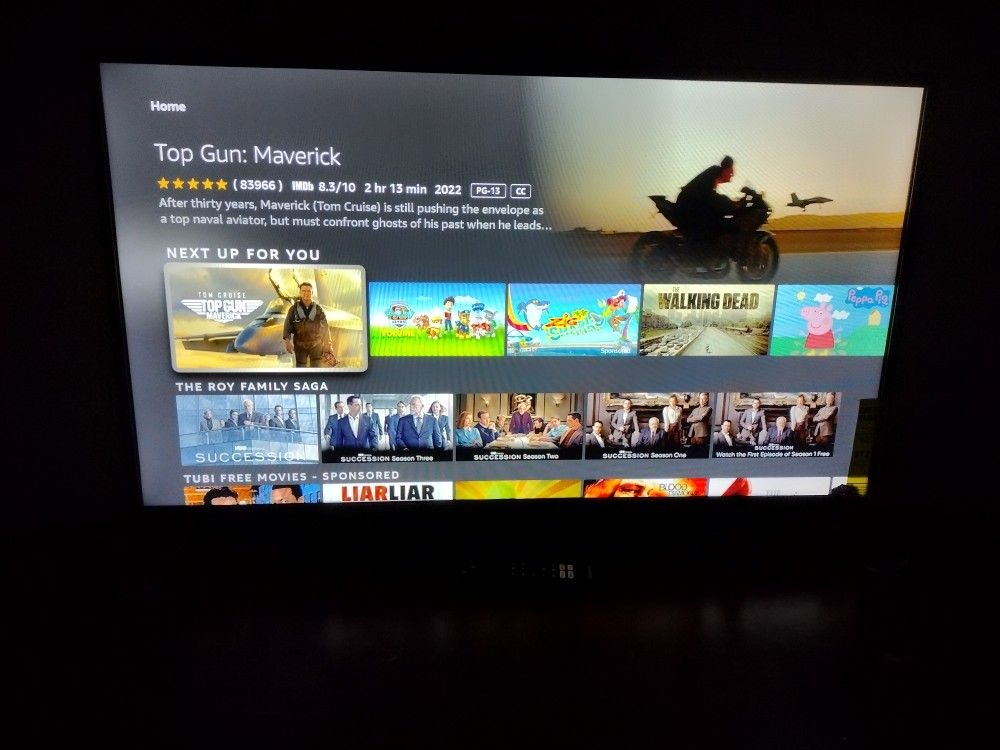 40 " Insignia Amazon Fire TV  With Stands And Remote 