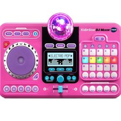 Pink Vtech Kids Dj Mixer