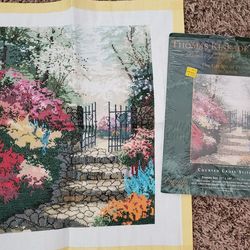 Thomas Kinkade Garden of Promise cross stitch