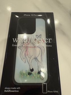 Wildflowers pony Case - iPhone 15 Pro