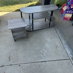 Tv Stand And Side Table