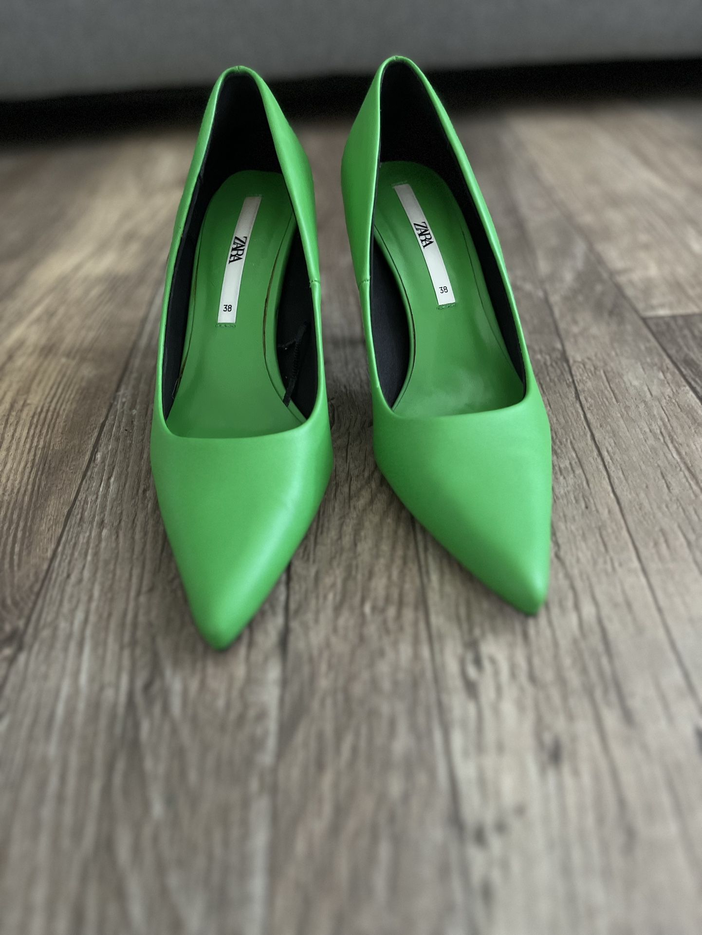 Zara Green Heels
