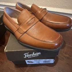 Florsheim kids Tan Brown shoe Size 2M