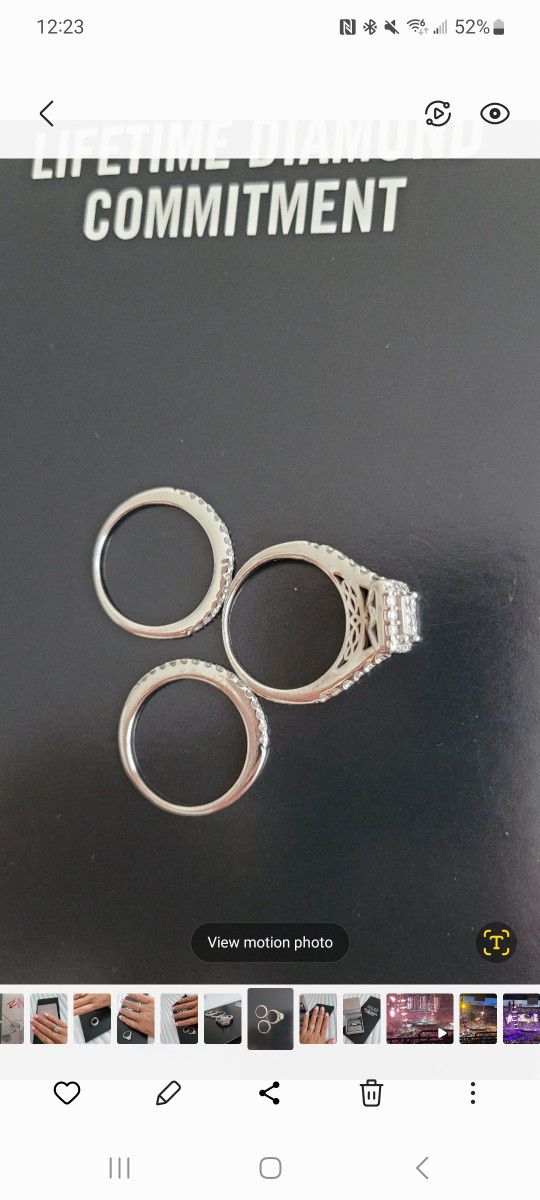 Wedding/ Engagement Ring Set