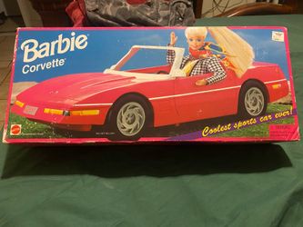 Barbie corvette never open
