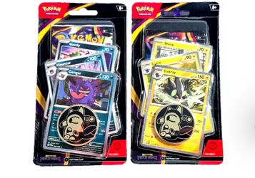 Pokemon TCG Pitch Black Premium Checklane Booster Blister Pack Bundle Set Gengar