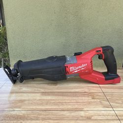 Milwaukee (2722-20) M18 FUEL 18V Lithium-Ion Brushless Cordless Super SAWZALL Orbital Reciprocating Saw (Tool-Only)