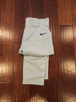 Nike vapor baseball pants solid gray youth large