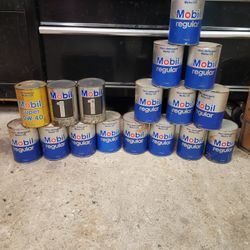 Vintage Mobil Oil Can