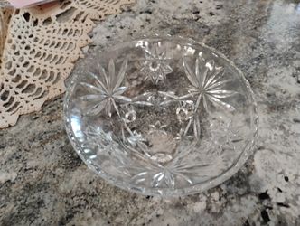 Anchor Hocking Star Of David Candy Dish 