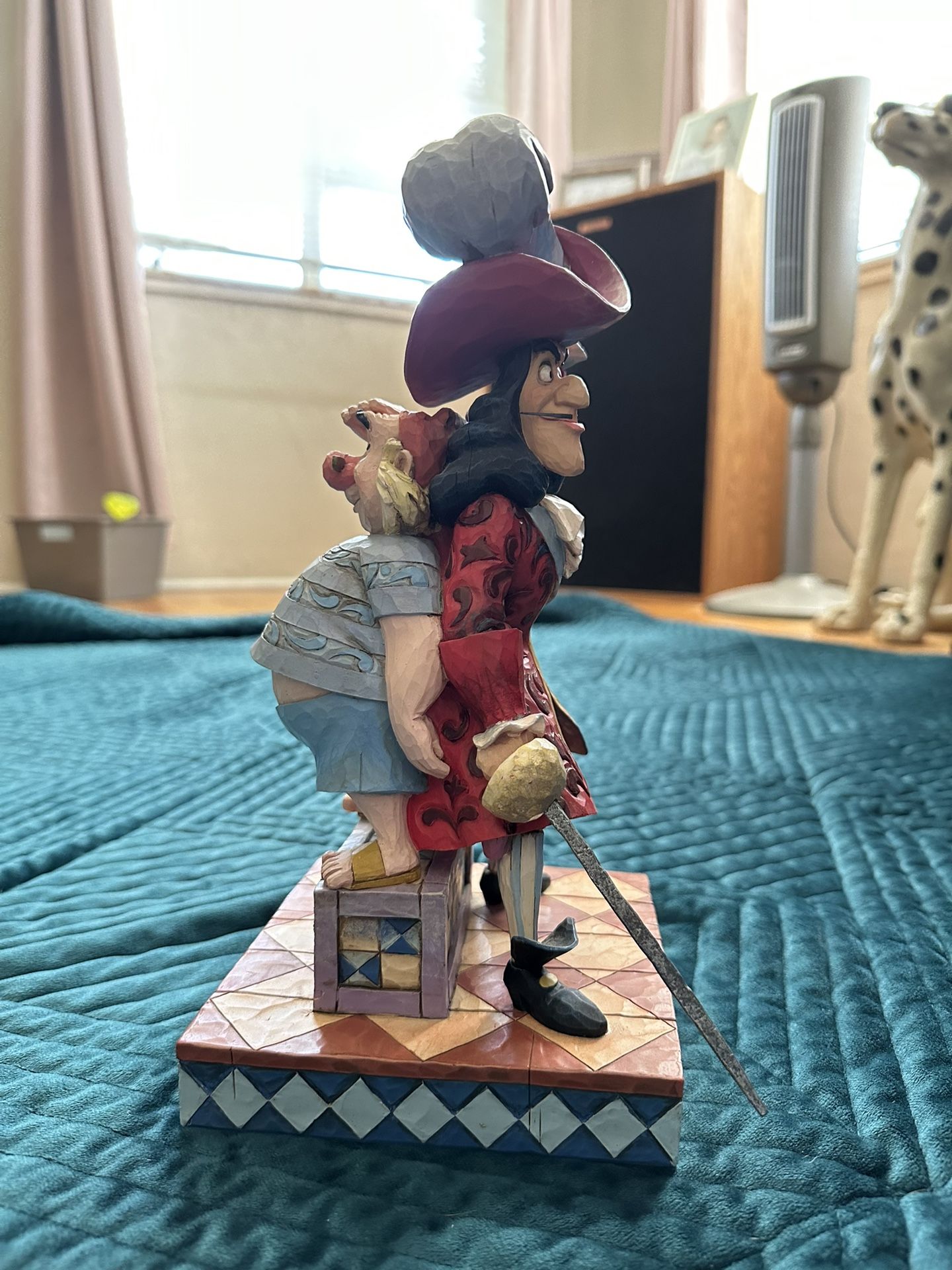 Jim Shore Disney Pirates Captain Hook and Mr. Smee Figurine Peter Pan