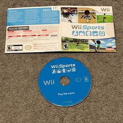 Wii Sports (Nintendo Wii, 2006) Disc And Sleeve Only Tested