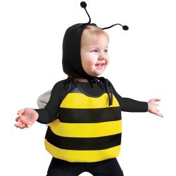 Kangaroo Bee Costume For Toddlers, Unisex Halloween Bee Toddler Costumes, Honey Bee Costume For Toddlers