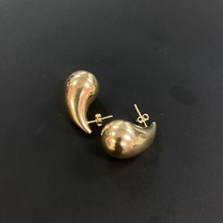 14K new real gold earrings 