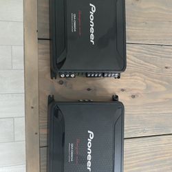 Pioneer 4 Channel Amp   (1) GM-D8604  $90Each OBO