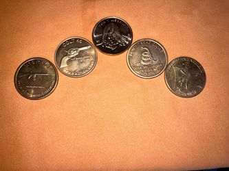 1 oz copper coins $7 each