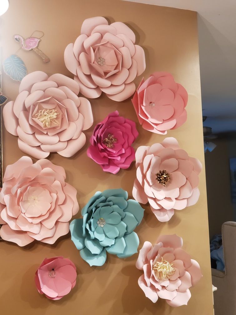 Paper flowers