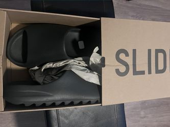 Onyx Yeezy Slides