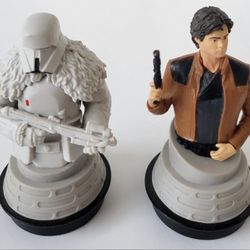 Star Wars Movie Theatre Cup Topper "Han Solo And Snow Trooper" 2018
