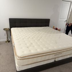 King mattress & Frame Set For Sale (Saatva)