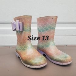 Girls Rainboots, size 13