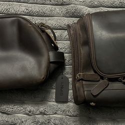 Polare Leather Men’s Toiletry Bags 
