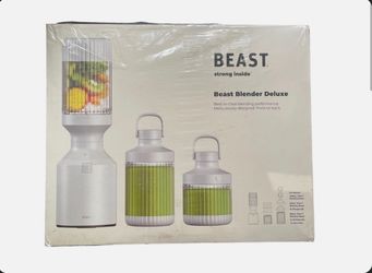 Beast Blender Deluxe 1000W Personal Countertop Smoothie & Shake Maker White