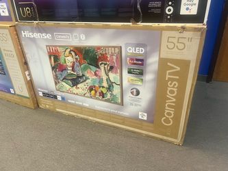 Hisense 55” 4K CANVAS SMART TV