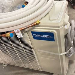 MRCOOL DIY® 5th Gen E Star 18,000 BTU Single Zone Mini Split Condenser with 25 ft. Line Set 230V, DIY-18-HP-C-230D25-O 