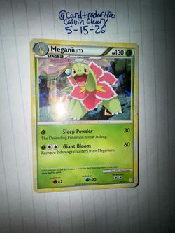 Meganium Cracked Ice $5