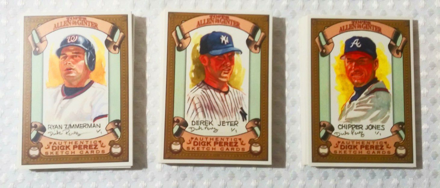 2007 Allen and ginter cards full set
