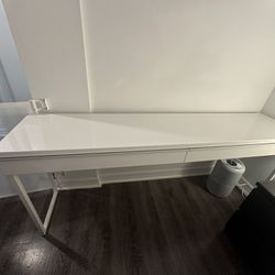 High Gloss White Desk