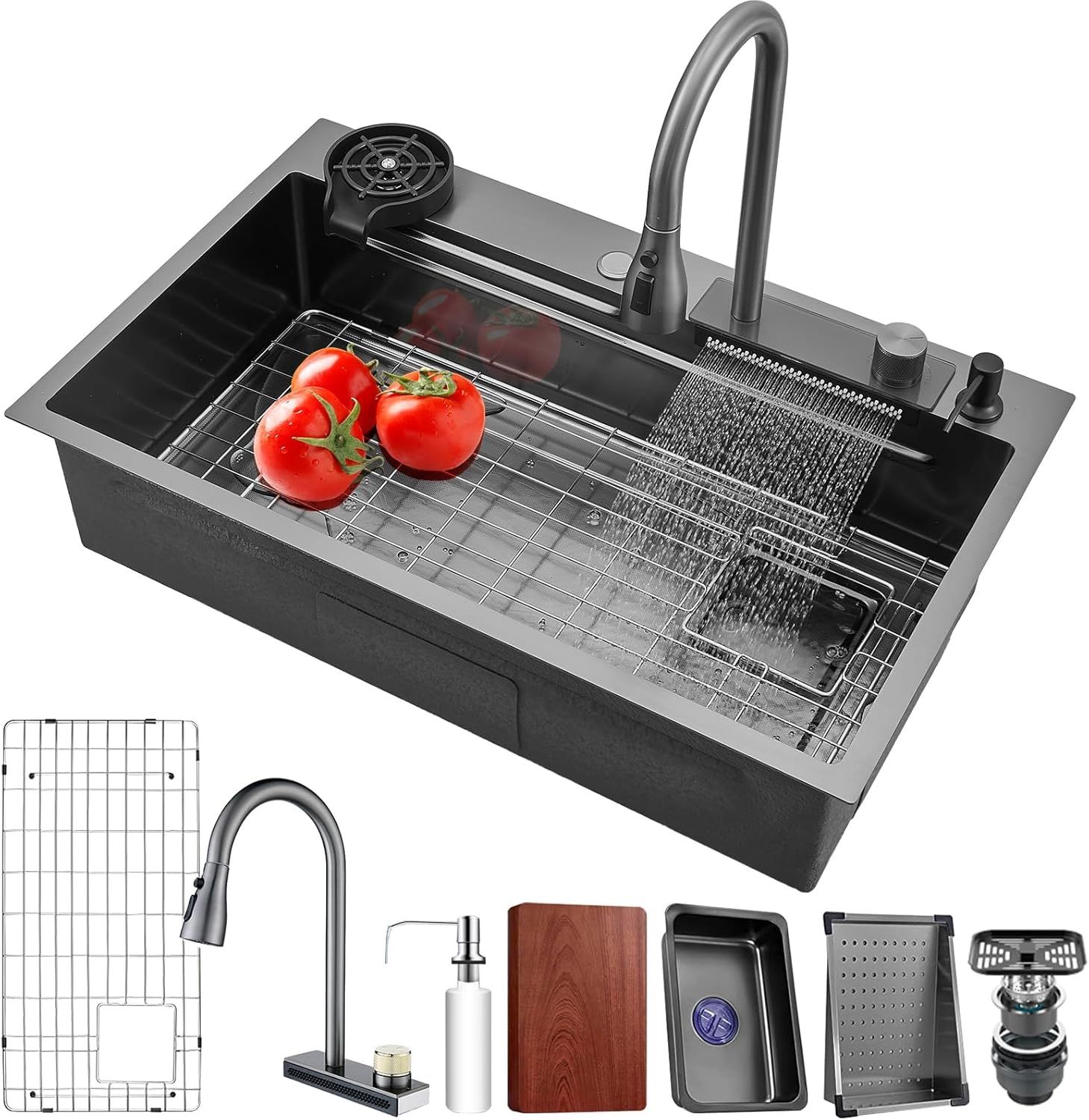 Waterfall Kitchen Sink