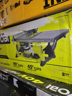 RYOBI CORDED TABLE SAW NEW 