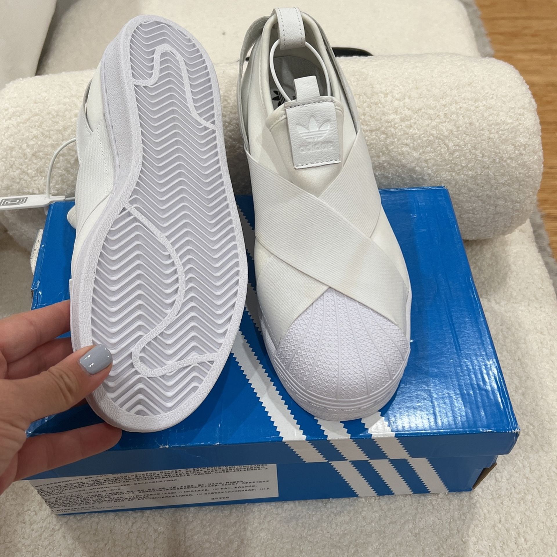 Adidas Superstar Slip On Sneakers