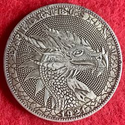 Large Dragon Coin. First $20 Offer Shipped Same Day! 