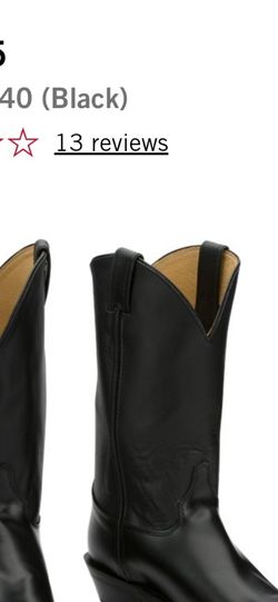 Justin Tobias 12" Tall Black Men's