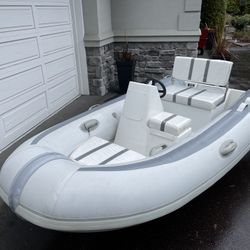 11’ Aluminum Bottom RIB Tender Dinghy NEW!!