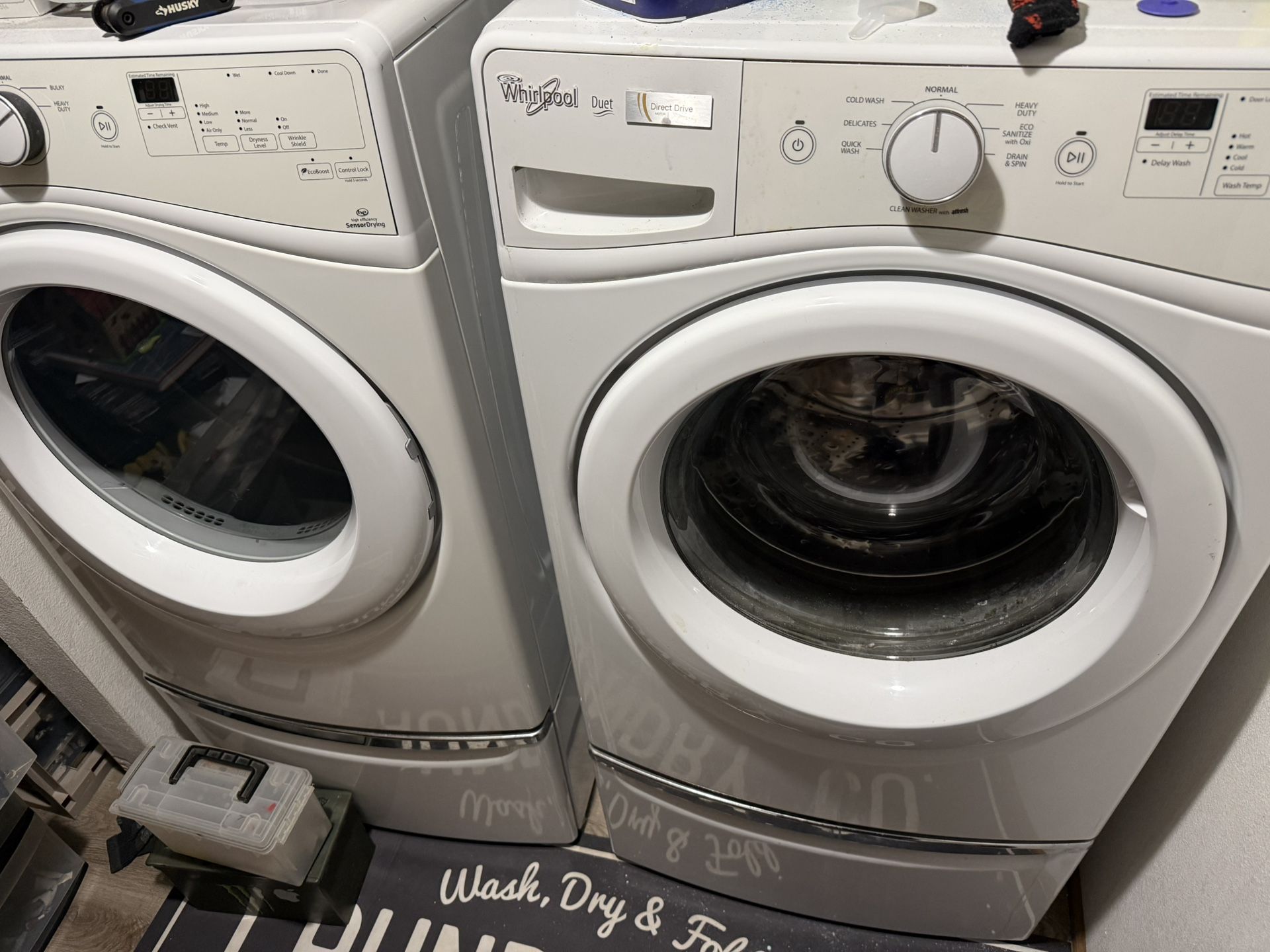 Whirlpool Washer And Dryer WORKING
