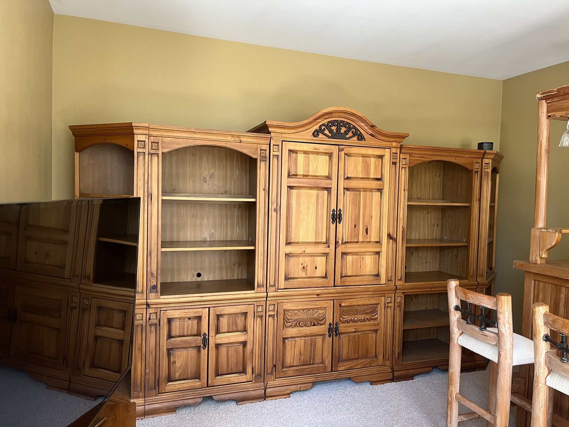 Wooden Entertainment Center