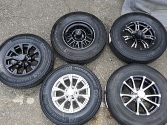 225-75R15 Trailer Tires & Wheels Special Deal Before Rates increases