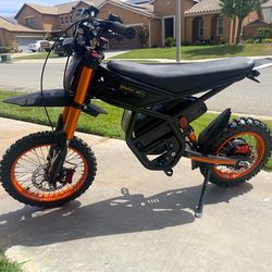 Riding'times GT-54 E Bike for Teens Adults, 48V 27AH 37MPH Electric Dirt Bike with 14"/12" Motor