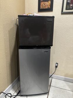 2 mini fridges