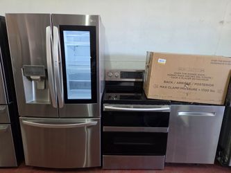 Stainless steel appliances
